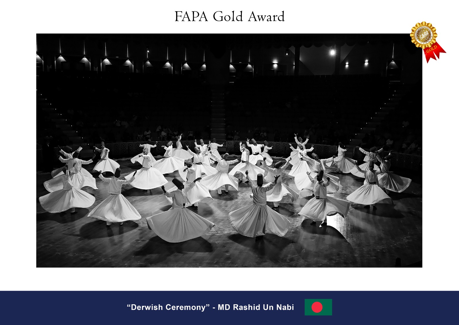 Monochrome Medal Winner